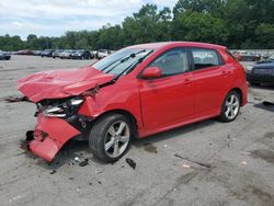 Toyota salvage cars for sale: 2009 Toyota Corolla Matrix S