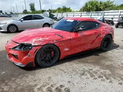 Salvage cars for sale at Miami, FL auction: 2020 Toyota Supra Base