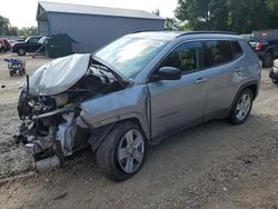 Salvage cars for sale from Copart Midway, FL: 2022 Jeep Compass Latitude