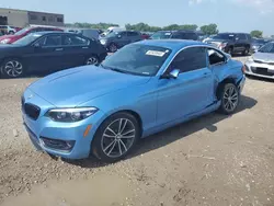 Salvage cars for sale at Kansas City, KS auction: 2018 BMW 230XI