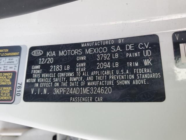 2021 KIA Forte FE