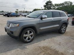 Jeep salvage cars for sale: 2011 Jeep Grand Cherokee Overland