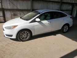 Vehiculos salvage en venta de Copart Phoenix, AZ: 2018 Ford Focus SE