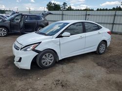 Salvage cars for sale at Harleyville, SC auction: 2017 Hyundai Accent SE