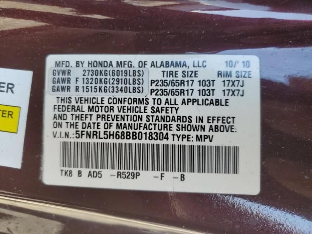 2011 Honda Odyssey EXL