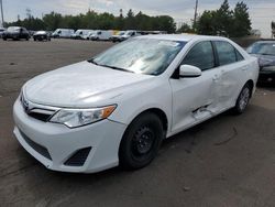 Salvage cars for sale at Denver, CO auction: 2014 Toyota Camry L