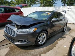 Salvage cars for sale at Bridgeton, MO auction: 2016 Ford Fusion S