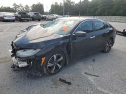 Salvage cars for sale at Savannah, GA auction: 2016 Honda Civic Touring