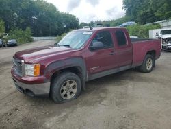 Salvage trucks for sale at Center Rutland, VT auction: 2013 GMC Sierra K1500 SLE