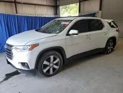 Salvage cars for sale from Copart Hurricane, WV: 2018 Chevrolet Traverse LT