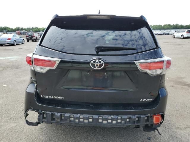 2016 Toyota Highlander LE