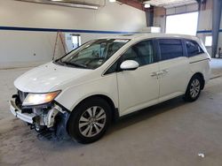 Salvage cars for sale at Sandston, VA auction: 2015 Honda Odyssey EXL