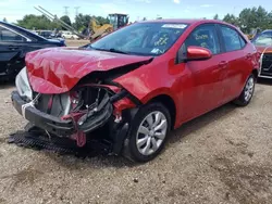 Salvage cars for sale at Elgin, IL auction: 2016 Toyota Corolla L