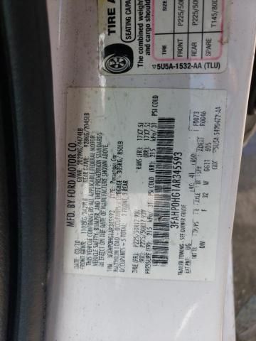 2010 Ford Fusion SE