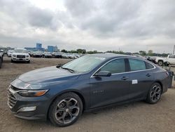 Chevrolet salvage cars for sale: 2021 Chevrolet Malibu LT