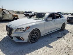 Salvage cars for sale from Copart New Braunfels, TX: 2019 Genesis G80 Base