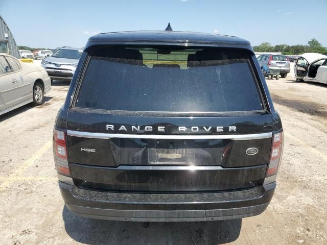 2017 Land Rover Range Rover HSE