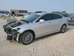 Salvage cars for sale at Kansas City, KS auction: 2016 Ford Fusion Titanium