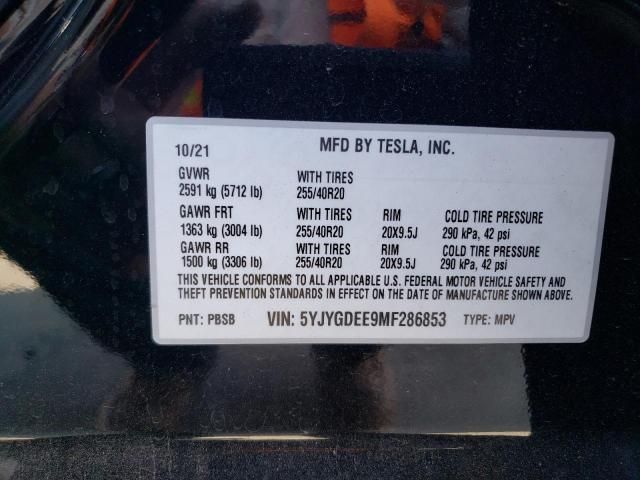 2021 Tesla Model Y