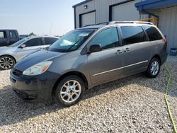 Salvage cars for sale from Copart Casper, WY: 2005 Toyota Sienna LE