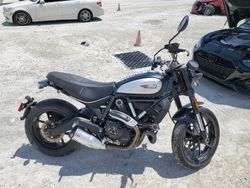 Salvage cars for sale from Copart Arcadia, FL: 2022 Ducati Scrambler Desert Sled