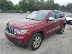 Jeep Grand Cherokee Limited salvage cars for sale: 2012 Jeep Grand Cherokee Limited