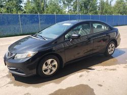 Honda salvage cars for sale: 2015 Honda Civic LX