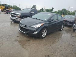 Salvage cars for sale at Bridgeton, MO auction: 2013 Hyundai Elantra GLS