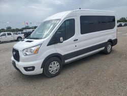 Salvage trucks for sale at Wichita, KS auction: 2021 Ford Transit T-350