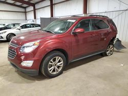 Salvage cars for sale at Pennsburg, PA auction: 2016 Chevrolet Equinox LT