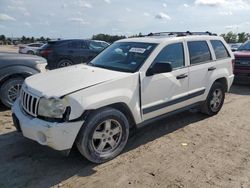 Salvage cars for sale at Houston, TX auction: 2005 Jeep Grand Cherokee Laredo