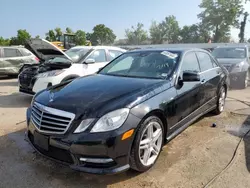 Mercedes-Benz salvage cars for sale: 2013 Mercedes-Benz E 350 4matic