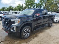 GMC salvage cars for sale: 2021 GMC Sierra K1500 AT4