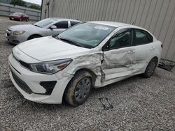 KIA salvage cars for sale: 2022 KIA Rio LX