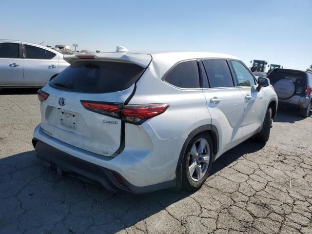 2020 Toyota Highlander Hybrid LE