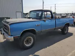 Salvage cars for sale at Nampa, ID auction: 1990 Dodge W-SERIES W200