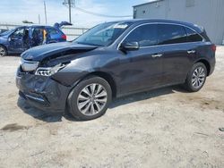 Salvage cars for sale at Jacksonville, FL auction: 2016 Acura MDX Technology