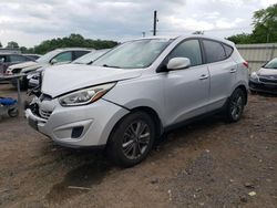 Salvage cars for sale at Hillsborough, NJ auction: 2014 Hyundai Tucson GLS