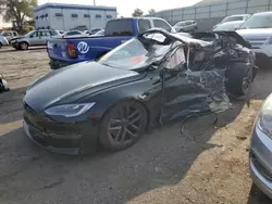 Salvage cars for sale at Albuquerque, NM auction: 2021 Tesla Model S