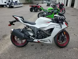 Salvage motorcycles for sale at Ham Lake, MN auction: 2024 Kawasaki ZX636 K