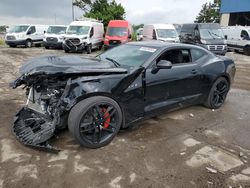 Salvage cars for sale at Woodhaven, MI auction: 2024 Chevrolet Camaro LT1