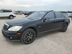 Salvage cars for sale from Copart Houston, TX: 2008 Mercedes-Benz S 63 AMG