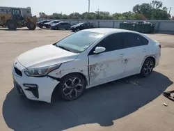 Salvage cars for sale at Wilmer, TX auction: 2020 KIA Forte FE