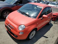 Salvage cars for sale at Martinez, CA auction: 2016 Fiat 500 POP