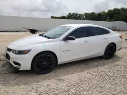 Chevrolet salvage cars for sale: 2018 Chevrolet Malibu LT