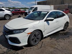 Salvage cars for sale at Fredericksburg, VA auction: 2017 Honda Civic EX