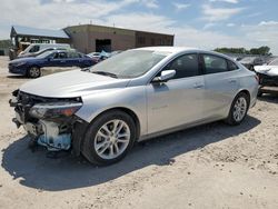 Chevrolet salvage cars for sale: 2017 Chevrolet Malibu LT