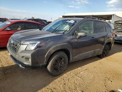 Salvage cars for sale at Brighton, CO auction: 2022 Subaru Forester Wilderness