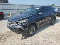 Salvage cars for sale at Kansas City, KS auction: 2017 Hyundai Santa FE Sport