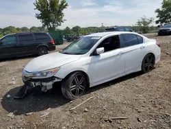 Salvage cars for sale at Baltimore, MD auction: 2017 Honda Accord Sport